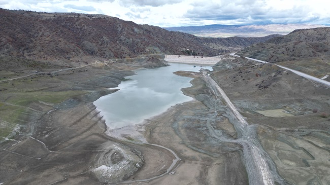 BARAJLARDA İÇME SUYU REZERVİ %4,78’E GERİLEDİ